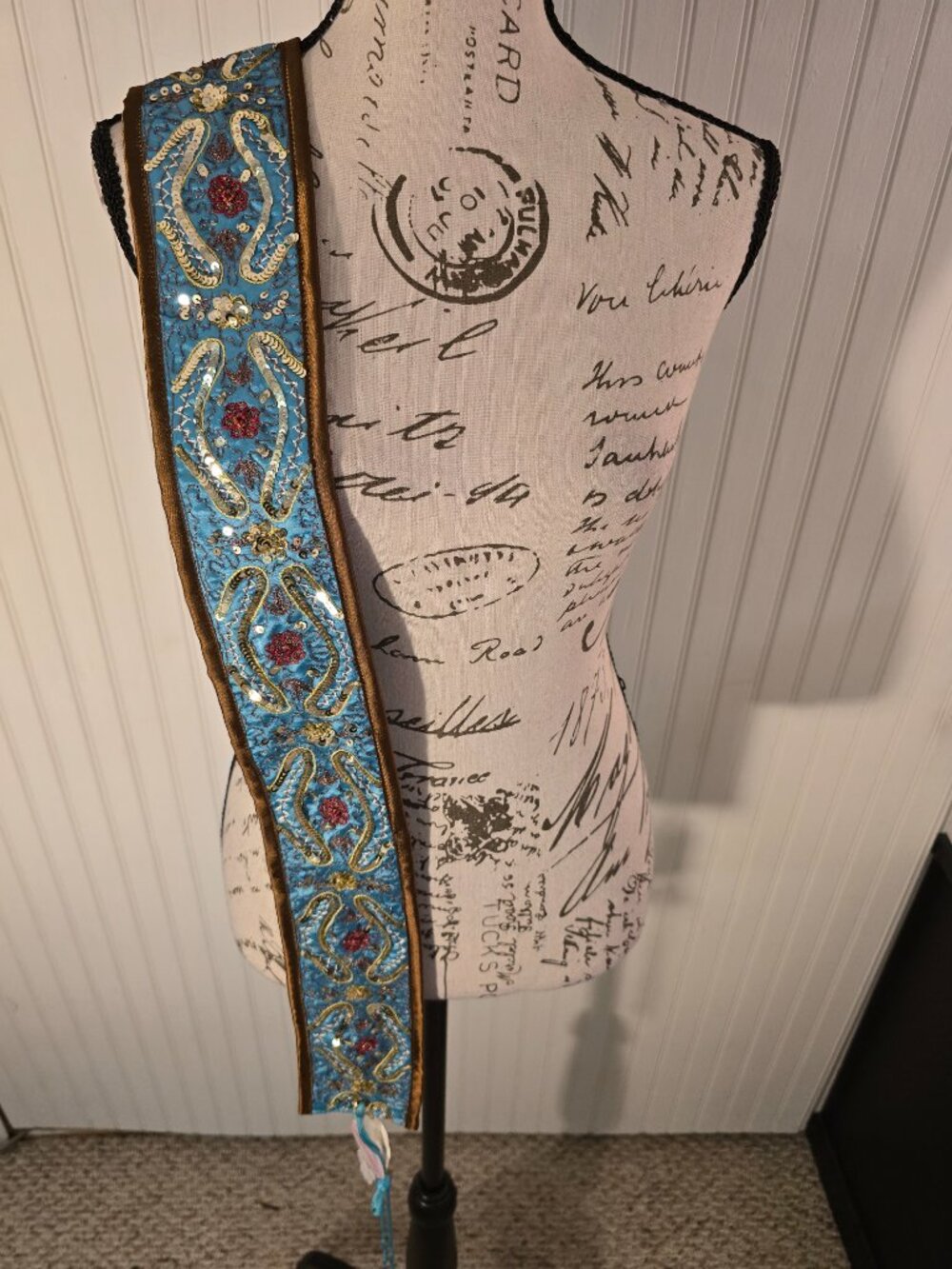 (NWT) Xhilaration Embroidered Corset Belt – Size L - Picture 7 of 7